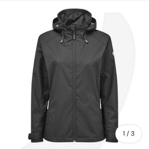 Gill women’s hooded lite jacket brand new with tags cc87jw graphite 8